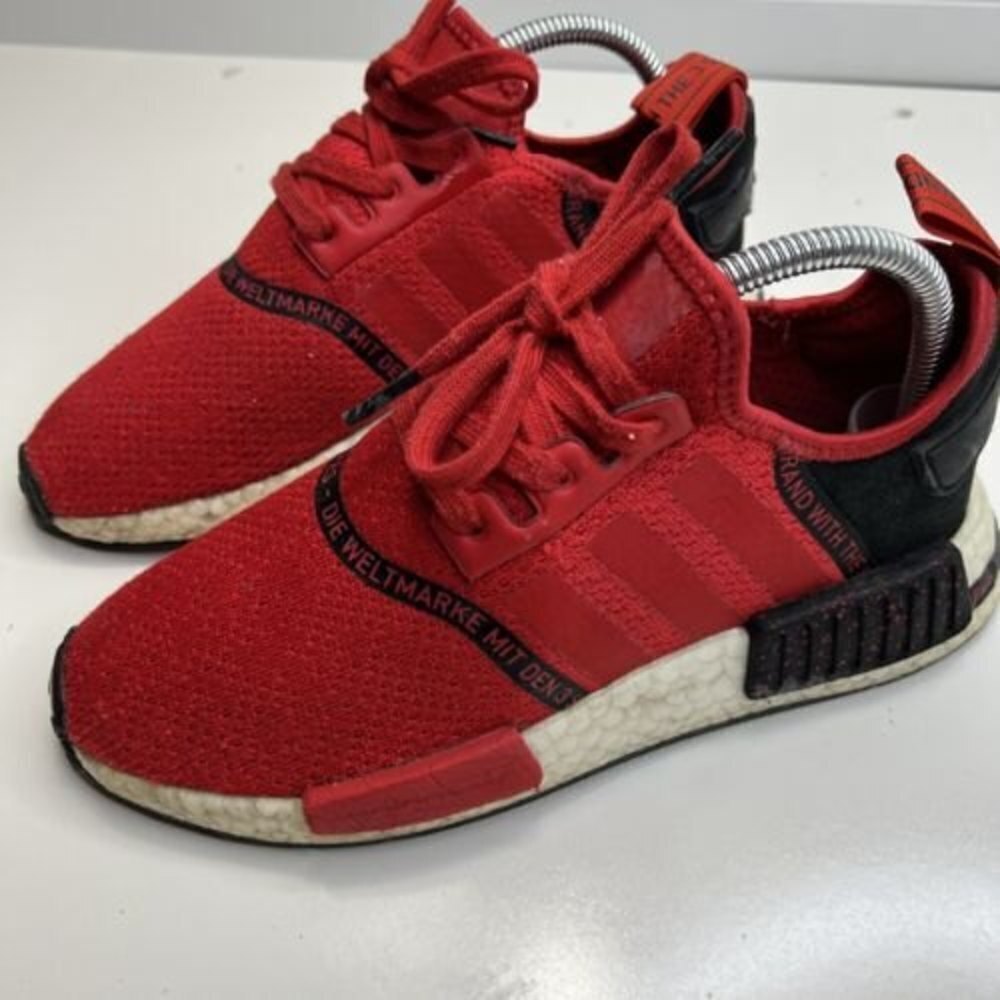 Adidas NMD_R1 'Speckle Pack - Scarlet' Men’s Sz US 6 Red Black Sneakers EF3648 - Picture 2 of 12